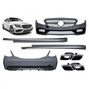 A Design package type C63 suitable for Mercedes C-Class W205 sedan 2015-2018