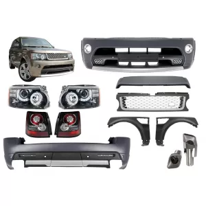 Autobiography design tuning package suitable for Range Rover Sport 2005-2009 conversion to Facelift 2009-2013