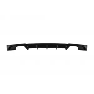 M Performance Design Design diffuser suitable for rear M technik bumper on BMW 3 Series F30 sedan, F31 touring 2011-2019 -oo--oo-