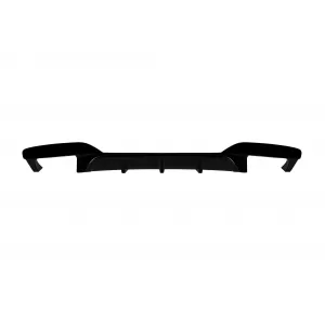 M6 type diffuser suitable for rear M technik bumper on BMW 6 Series F06 Gran Coupe, F12 Cabriolet, F13 Coupe 2012-2017 -oo--оо-, black lacquer - ABBMRA6008502