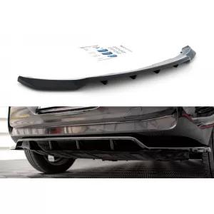 Maxton Design spoiler suitable for rear bumper of BMW i3 2017-2022, black lacquer