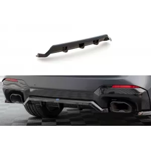 Maxton Design add-on for diffuser suitable for BMW X3 with M package G01 after 2021, black lacquer