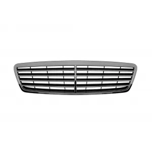 Chrome/black grille suitable for Mercedes C-Class W203 2000-2004