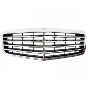 Chrome/black grille suitable for Mercedes E-Class W211 2007-2009