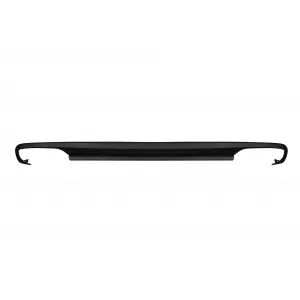 E63 type diffuser suitable for rear A Design bumper of Mercedes E-Class W212 2009-2014 -oo--oo-