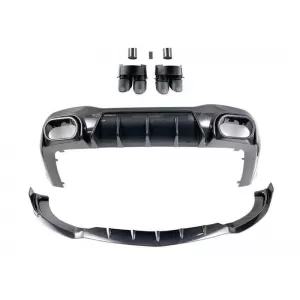 Carbon set BRBS suitable for front and rear bumper of Mercedes A Design GT 4 Door Coupe X290 after 2019