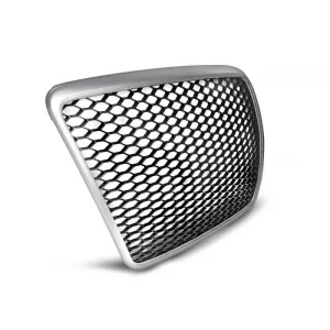 Gray/Black RS type grille suitable for Audi A6 C6 sedan, wagon 2009-2011