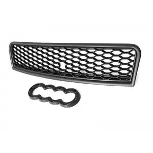 Black matte RS type grille suitable for Audi A4 B6 sedan, wagon 2000-2004