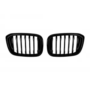 Black lacquer kidneys suitable for BMW X3 G01, X4 G02 2017-2021 - ABBMGR6009085