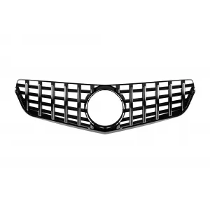 Chrome/black GT style grille suitable for Mercedes E-Class C207 coupe, A207 cabrio 2009-2013
