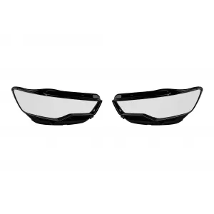 Headlight glass set suitable for Audi A6 C7 2011-2015, left and right - ABAUHL6009401