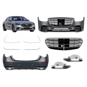 Silver style tuning kit suitable for Mercedes S-Class W223 after 2020