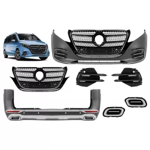 A Design Line 25 Facelift style tuning kit suitable for Mercedes V-Class W447 2016-2023 - without changing headlights