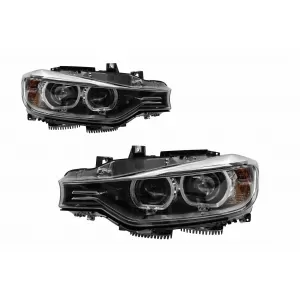 Xenon headlight kit suitable for BMW 3 Series F30 sedan, F31 touring 2013-2015 for models with factory halogen headlights - ABBMHX6009787