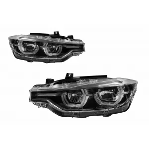LCI type LED headlight set suitable for BMW 3 Series F30 sedan, F31 touring 2013-2015 for models with factory xenon headlights - ABBMHX6009788
