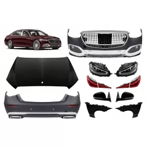 Maybach package suitable for Mercedes S-Class W221 2005-2013 conversion to W223 after 2020