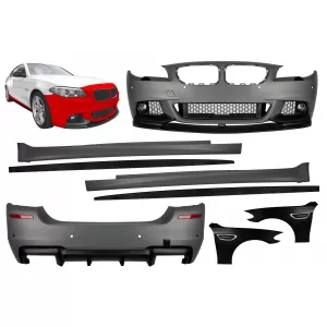 M Performance Design Design package with M5 type fenders with turn signals suitable for BMW 5 Series F10 2010-2013