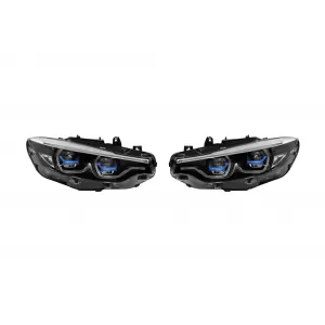 LED headlight set type X-laser suitable for BMW Series 4 F32, F33, F36 2013-2016 for models with factory xenon headlights - ABBMHX6009869