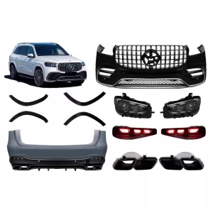 Tuning package type 63 suitable for Mercedes GLS X167 2020-2023 with headlights and taillights