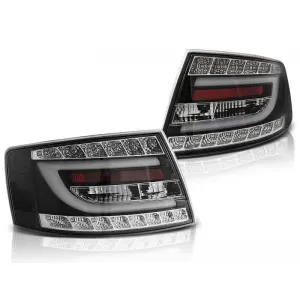 Tuning LED tail light set suitable for Audi A6 C6 04.2004-2008 sedan, version without factory LED tail lights (6-pin connector), left and right