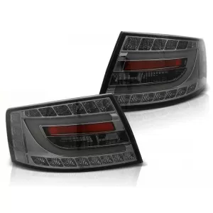 Tuning LED tail light kit suitable for Audi A6 C6 sedan 04.2004-2008 smoked for 7-pin connector, left and right
