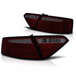 Tuning LED tail light kit suitable for Audi A5 2007-06.2011 coupe, version without factory LED tail lights, left and right