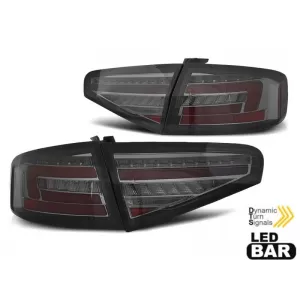Tuning LED tail light kit suitable for Audi A4 B8 sedan 2012-2015, lowered base for the model with halogen tail lights, left and right