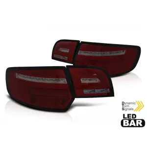 LED tuning tail light kit suitable for Audi A3 8P sportback 2003-2008 smoked base, left and right