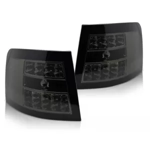 LED tuning tail light set suitable for Audi A6 C5 estate 1997-2004 smoked, left and right