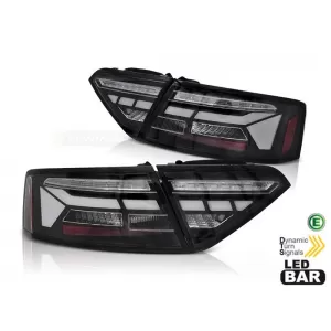 Tuning LED tail light set suitable for Audi A5 2011-2016 coupe, cabrio, sportback for the model with factory LED tail lights, left and right