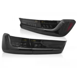 LED tail light set suitable for BMW 3 Series G20 sedan 2019-2022, with smoked base, left and right