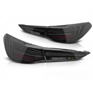 LED tail light set suitable for BMW Series 4 G22 coupe, G23 convertible after 2020, with smoked base, left and right