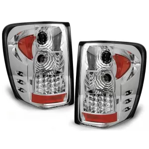 LED tuning tail light kit suitable for Jeep Grand Cherokee 1999-05.2005 with white base, left and right