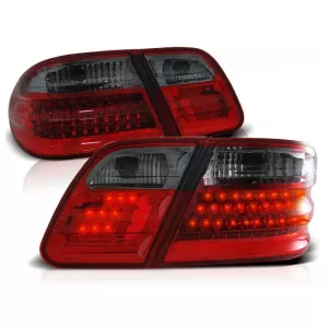 Tuning LED tail light set suitable for Mercedes W210 E-Class 1995-03.2002 sedan, left and right
