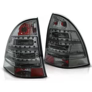 Tuning LED tail light set suitable for Mercedes C-Class W203 2000-2007 estate, left and right