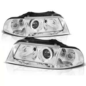 Tuning headlight kit with lenses suitable for Audi A4 B5 01.1999-09.2000 sedan/wagon, left and right