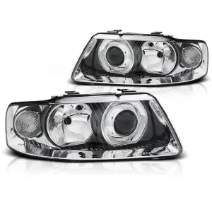 Tuning headlight set with lenses suitable for Audi A3 09.2000-05.2003, left and right