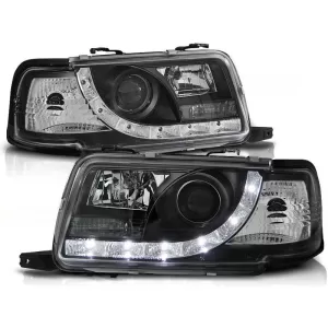 Tuning headlight set with LED lights suitable for Audi 80 B4 09.1991-04.1996, left and right