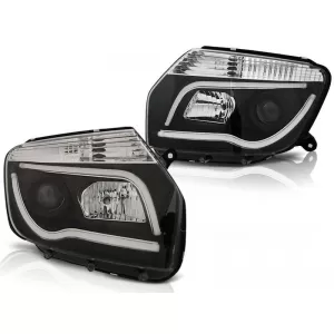 Tuning headlight set with LED lights suitable for Dacia DUSTER 04.2010, left and right