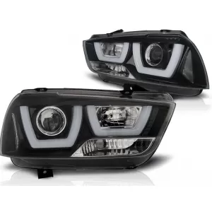 Tuning headlight kit with LED lights suitable for Dodge CHARGER LX II 2011-2015, left and right