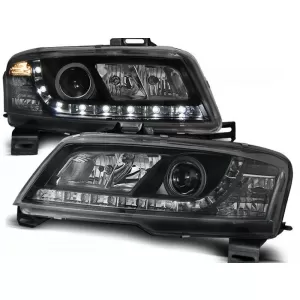 Tuning headlight set with LED lights suitable for Fiat STILO 3D 10.2001-2008, left and right