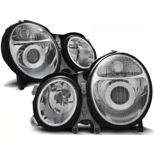 Tuning headlight set suitable for MERCEDES W210 E-CLASS 06.1999-2002, left and right