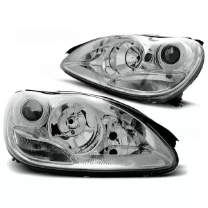 Tuning headlight set suitable for MERCEDES W220 S-CLASS 10.2002-05.2005, left and right