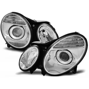 Tuning headlight set suitable for MERCEDES W211 E-CLASS 03.2002-04.2006, left and right