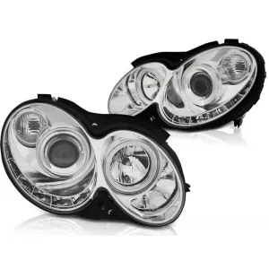 Tuning headlight set suitable for MERCEDES W209 CLK 2003-2010, left and right