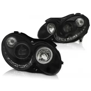 Tuning headlight set suitable for MERCEDES W209 CLK 2003-2010, left and right