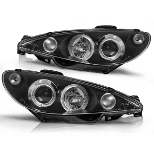 Tuning headlight set suitable for PEUGEOT 206 after 2002, left and right
