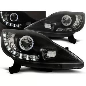Tuning headlight set suitable for PEUGEOT 107 2005-2011, left and right