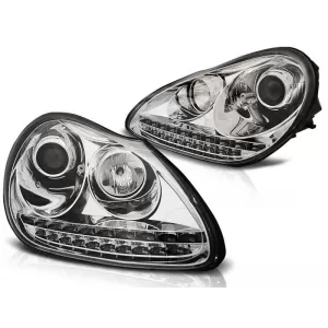 Tuning xenon headlight kit suitable for PORSCHE CAYENNE 2002-2006, left and right