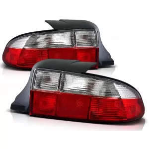 Tuning tail light set suitable for BMW Z3 01.1996-1999 convertible with red and white base, left and right